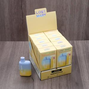 Lost Mary BM600 Disposable Vape Bar - Pineapple Ice - 10 Pack