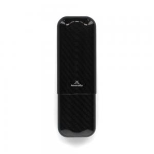 Mantis TrueCarbon 3K Gloss Cigar Case - Fits 2 Cigars