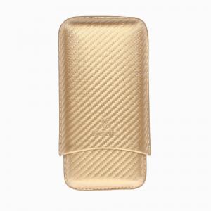 Mantis NeoCase Cigar Case - Gold (Fits 3 Cigars) - MAN108