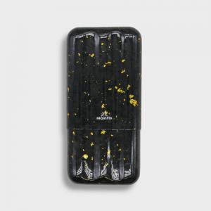 Mantis LuxForge Cigar Case - Gold - Fits 3 Cigars
