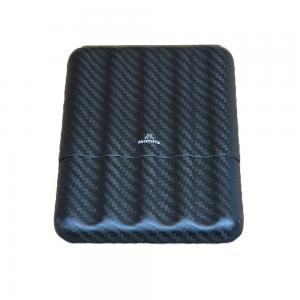 Mantis TrueCarbon 3K Matte Cigar Case - Fits 5 Cigars