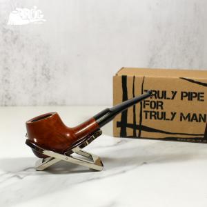 Mr Brog Alfa 98 Metal Filter Fishtail Briar Pipe (MB2530)