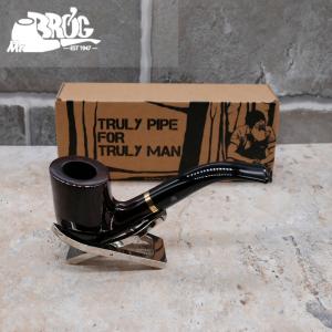 Mr Brog Steward 90 Briar 9mm Filter Fishtail Pipe (MB5250)