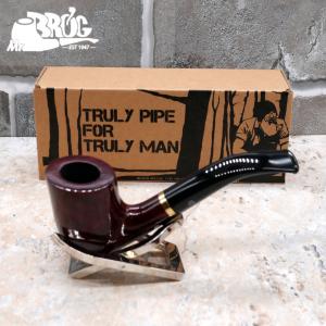 Mr Brog Steward 90 Briar 9mm Filter Fishtail Pipe (MB5251)