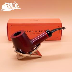 Mr Brog Amigo 51 Bent 9mm Filter Fishtail Pipe (MB6168)