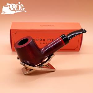 Mr Brog Amigo 51 Bent 9mm Filter Fishtail Pipe (MB6181)