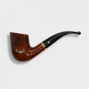 Mr Brog Steward 90 Briar 9mm Filter Fishtail Pipe (MB6912)