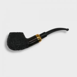 Mr Brog Bent Army Rustic 124 Briar 9mm Filter Pipe (MB7016)