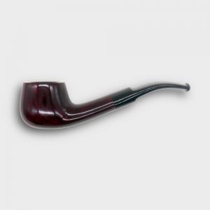 Mr Brog Alfa 98 Metal Filter Fishtail Briar Pipe (MB7263)