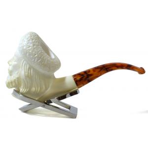 Meerschaum Medium General Bent Fishtail Pipe (MEER157)