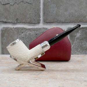 Barling Meerschaum 1812 Ivory Cap Straight Fishtail Pipe (MEER337) - End of Line
