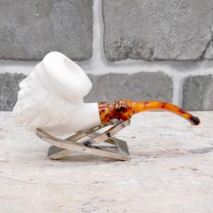 Meerschaum Medium General Bent Fishtail Pipe (MEER352)