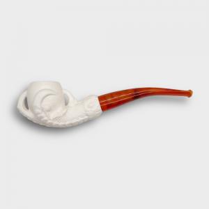 Meerschaum Standard Claw Bent Fishtail Pipe (MEER401)