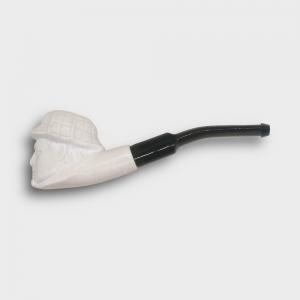 Meerschaum Mini Sherlock Bent Fishtail Pipe (MEER68)