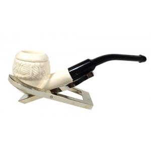 Meerschaum Small Topkapi Bent Fishtail Pipe (MEER75)