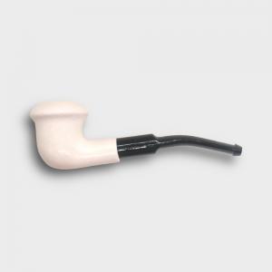 Meerschaum Mini Calabash Bent Fishtail Pipe (MEER79)