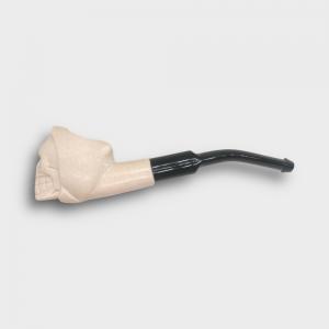 Meerschaum Mini Grim Reaper Bent Fishtail Pipe (MEER80)