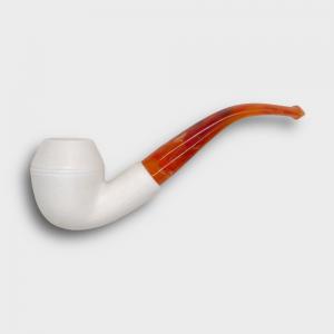 Meerschaum Standard Bulldog Smooth Fishtail Pipe (MEER84)