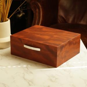 Dunhill White Spot Humidor - Makore - 50 Cigar Capacity