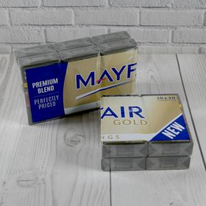 Mayfair Gold Kingsize - 10 Packs of 20 Cigarettes (200)