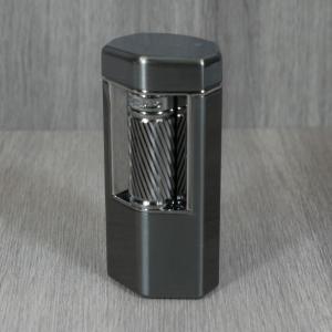 Xikar Meridian Triple Soft Flame Lighter - Gunmetal