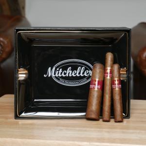 CGars Ltd Cigar Ashtray - Mitchellero Range Sampler - 3 Cigars and Ashtray