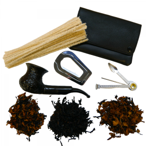 Bens Mr Brog Shamrock 303 Fishtail 9mm Filter Pipe Premium Pipe Tobacco Sampler