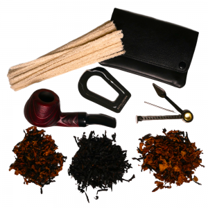 Bens Mr Brog Cherry 42 9mm Filter Pipe Premium Pipe Tobacco Sampler