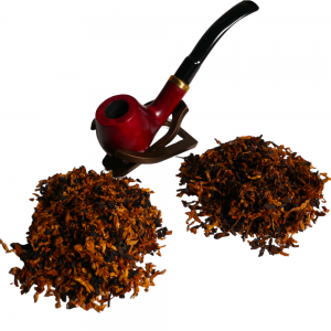 Bens Mr Brog Horn 18 Metal Filter Pipe & Ruby Pipe Tobacco Sampler