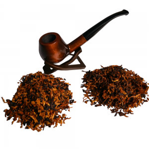 Bens Mr Brog Corsar 35 Metal Filter Fishtail Pipe & Ruby Pipe Tobacco Sampler