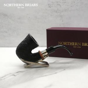 Northern Briars Rox Cut Regal G4 Banded Hungarian Fishtail Pipe (NB194)