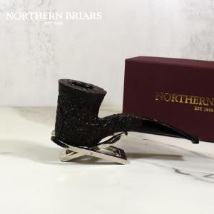Northern Briars Rox Cut Regal G4 Hawkbill Dublin Sitter Bent Fishtail Pipe (NB85)