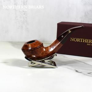Northern Briars Bruyere Premier G4 Rhodesean 9mm Filter Fishtail Pipe (NB92)