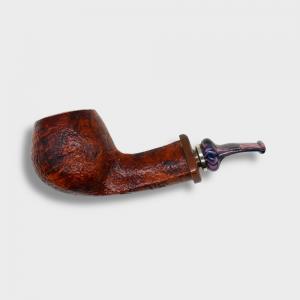 Neerup Structure Series gr 2 Sandblast Bent 9mm Filter Fishtail Pipe (NEER382)