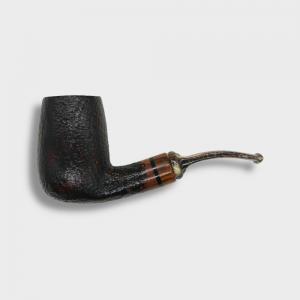 P Jeppesen IDA Handmade gr 4 Rustic Bent 9mm Filter Fishtail Pipe (NEER419)