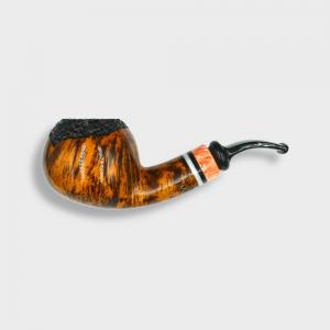 P Jeppesen IDA Handmade gr 3 Smooth Bent 9mm Filter Fishtail Pipe (NEER425)