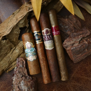 LEAFLET EXCLUSIVE - Autumn Leaves and Ashes Cigar Sampler - 4 Cigars