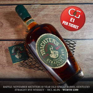 NOVEMBER 2024 Competition Entry - Michters 10 Year Old Single Barrel Kentucky Straight Rye Whiskey - 70cl 46.4%