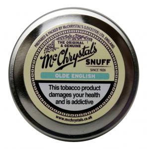 McChrystals Olde English Snuff - Large Tin - 8.75g