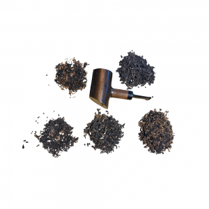One Last Throwback Pipe Tobacco Sampler - Cherrywood Poker Brog & 5 x 5g