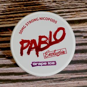 Pablo Nicopods 50mg Nicotine Pouches - Grape Ice - 1 Tin