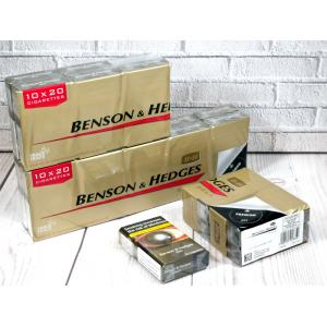 Benson & Hedges Gold Kingsize - 20 Packs of 20 Cigarettes (400)