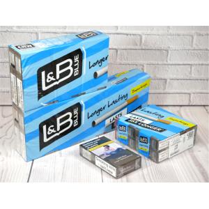 Lambert & Butler Blue Longer Lasting (Formerly Real Blue) Superking - 20 Packs of 20 Cigarettes (400)