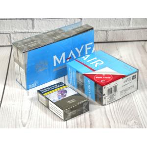 Mayfair Sky Blue Kingsize - 10 Packs of 20 Cigarettes (200)