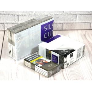 Silk Cut 100s Purple Superking - 10 packs of 20 Cigarettes (200)
