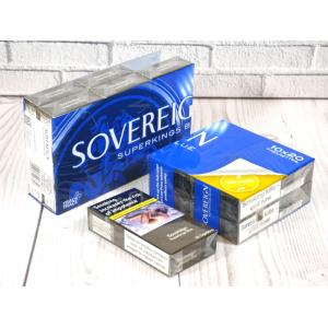 Sovereign Blue Superking - 10 packs of 20 Cigarettes (200)