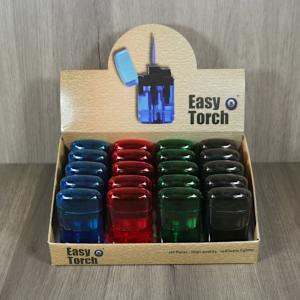 Easy Torch Transparent Jet Lighter - Lucky Dip Colour