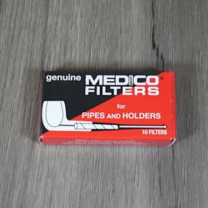 Medico 6mm Paper Pipe Filters Pack of 10