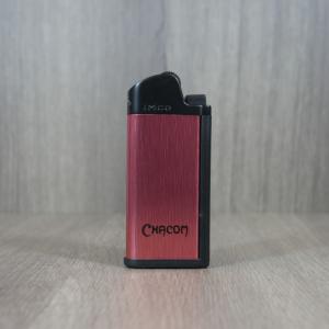 Chacom Pipe Lighter With Built In Pipe Tools - Red
