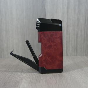 Eurojet Chunky Soft Flame Pipe Lighter With Tools